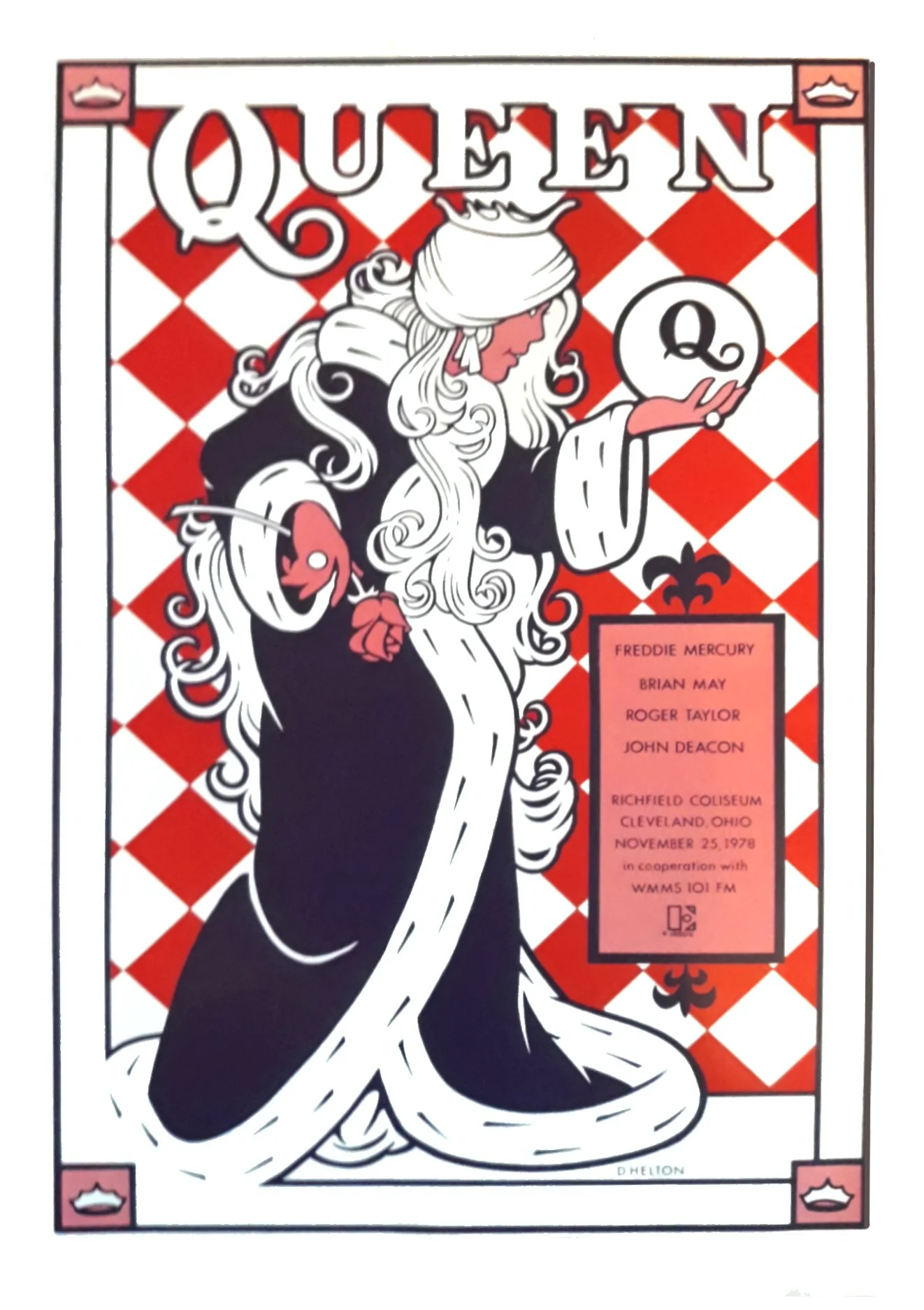クイーン　Queen 1978年アメリカツアーパンフレット QUEEN Jazz Concert Tour Program Book. USA 1978 Tour. Freddie